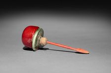 Snuff Bottle with Stopper (stopper), 1736-1795. Creator: Unknown