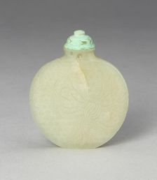 Snuff Bottle with Tied Ribbons, Late 18th century. Creator: Unknown