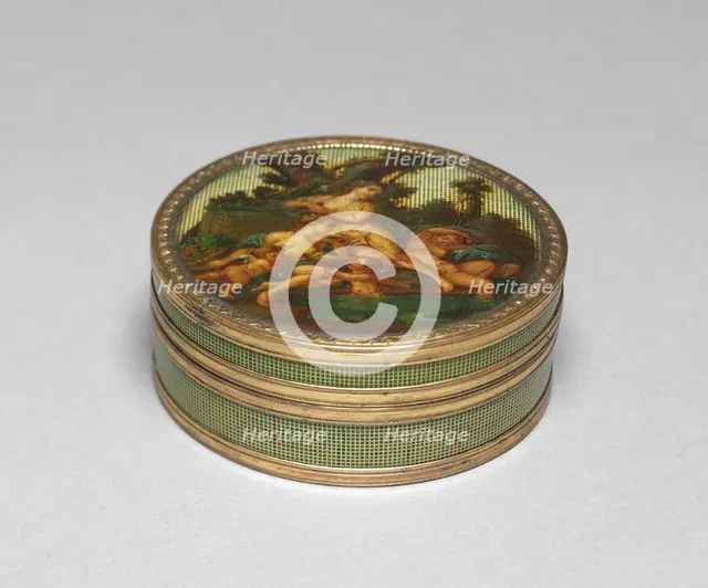 Snuff Box, 1700s. Creator: Unknown.