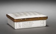 Snuff Box, 1759. Creator: Unknown
