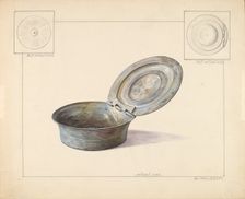 Snuff Box, 1935/1942. Creator: Alfred Walbeck
