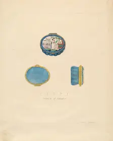 Snuff Box, 1935/1942. Creator: Donald Streeter