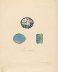 Snuff Box, 1935/1942. Creator: Donald Streeter