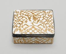 Snuff Box, Meissen, c. 1740. Creator: Christoph Conrad Hunger