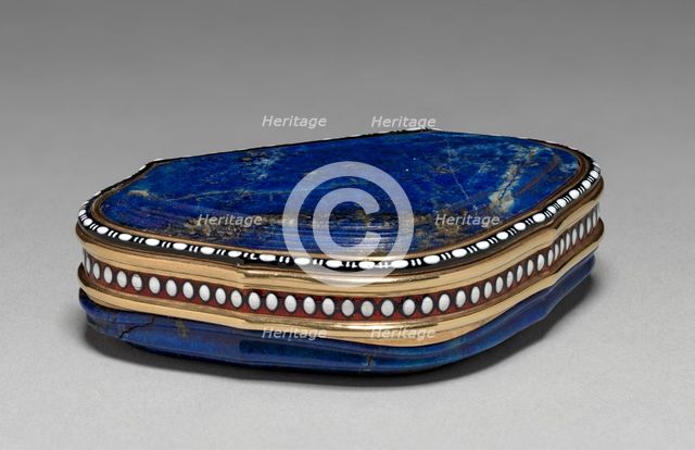 Snuff Box, mid-1700s. Creator: Unknown.