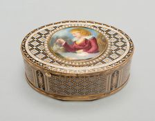 Snuff Box, Austria, Early 19th century. Creator: Jacob Frisard