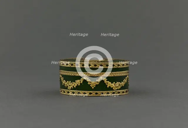 Snuff box, between 1766 and 1767. Creator: Henry Bodson.