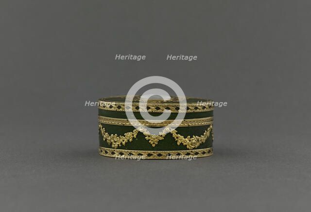 Snuff box, between 1766 and 1767. Creator: Henry Bodson.