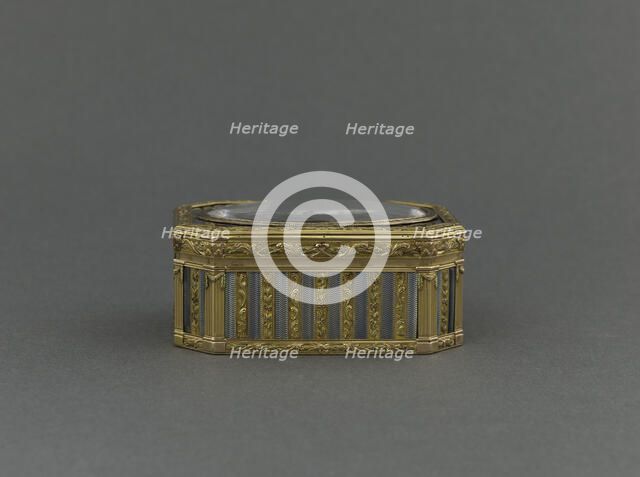 Snuff box, between 1776 and 1777. Creator: Unknown.