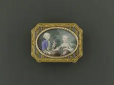 Snuff box, between 1776 and 1777. Creator: Unknown
