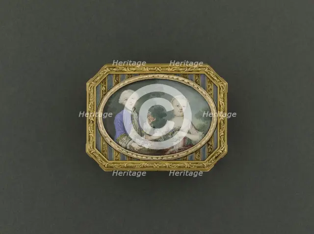 Snuff box, between 1776 and 1777. Creator: Unknown.