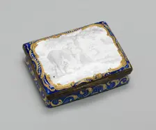 Snuff Box, Bilston, c. 1760. Creator: Unknown