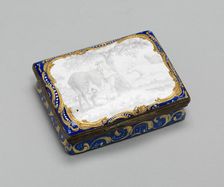 Snuff Box, Bilston, c. 1760. Creator: Unknown