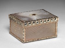 Snuff Box, c. 1750-60. Creator: Unknown