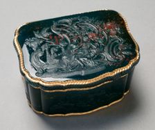 Snuff Box, c. 1750. Creator: Johannes George Klette, attributed to ; Carl Gustav Klingstedt (Swedish, 1657-1734)