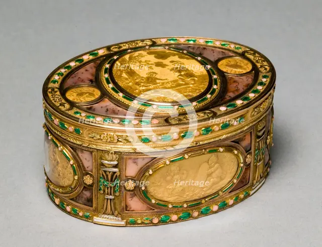 Snuff Box, c. 1880-1900. Creator: Unknown.