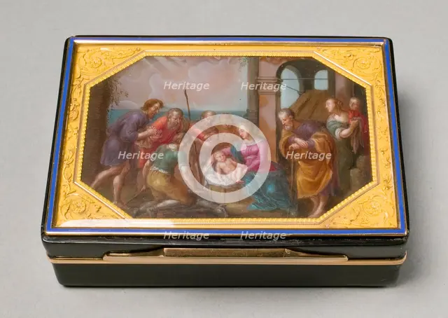 Snuff Box , c. 1810-20. Creator: Pierre-André Montauban (French).
