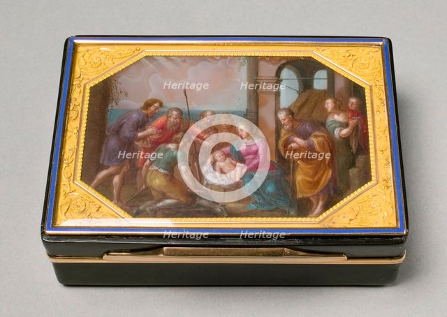Snuff Box , c. 1810-20. Creator: Pierre-André Montauban (French).