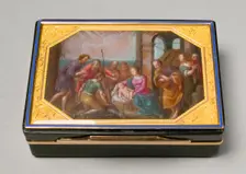 Snuff Box , c. 1810-20. Creator: Pierre-André Montauban (French)