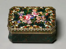Snuff Box, c. 1820-40. Creator: Jean-Louis Richter (Swiss, 1766-1841), attributed to