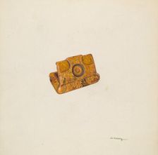 Snuff Box, c. 1940. Creator: Alf Bruseth