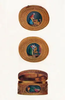 Snuff-Box c1740, (1918). Artists: Jean-Simeon Chardin, Godefroy