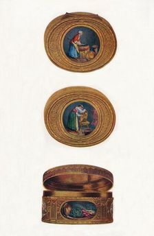 Snuff-Box c1740, (1918). Artists: Jean-Simeon Chardin, Godefroy
