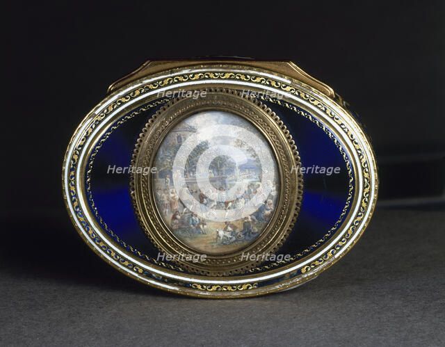 Snuff box, c1780. Creator: Unknown.