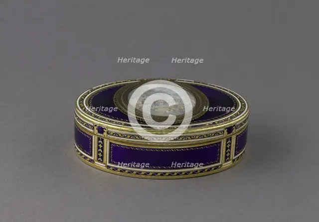 Snuff box, c1780. Creator: Unknown.