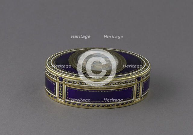 Snuff box, c1780. Creator: Unknown.