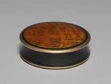 Snuff Box, late 1700s. Creator: Unknown