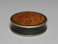 Snuff Box, late 1700s. Creator: Unknown