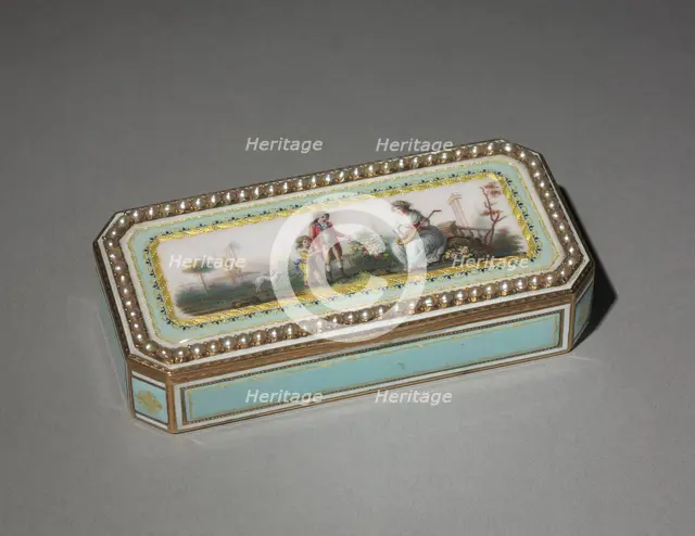 Snuff Box, late 1700s. Creator: Unknown.