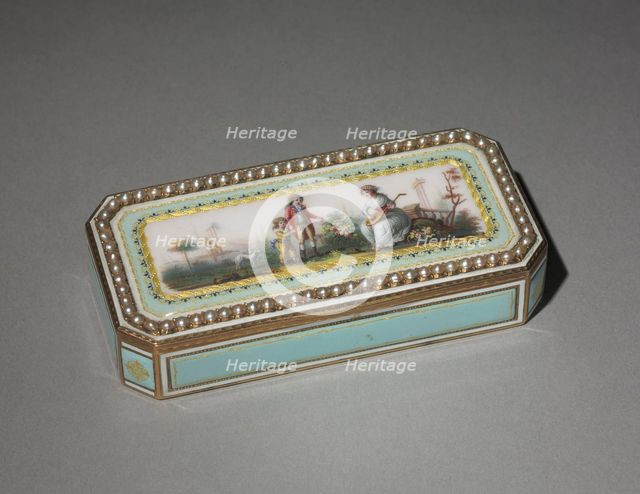 Snuff Box, late 1700s. Creator: Unknown.