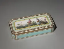 Snuff Box, late 1700s. Creator: Unknown