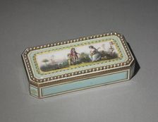 Snuff Box, late 1700s. Creator: Unknown
