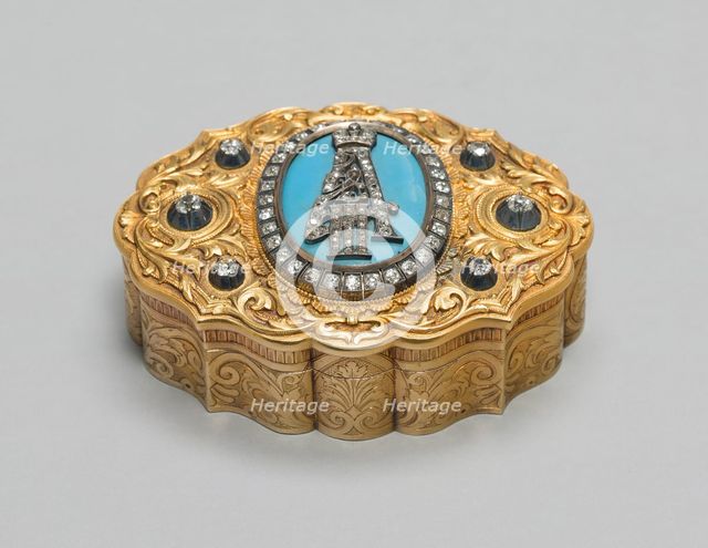 Snuff Box, Russia, 1881/94. Creator: Unknown.