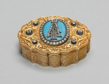 Snuff Box, Russia, 1881/94. Creator: Unknown