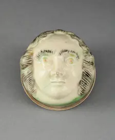 Snuff Box, Staffordshire, 1760/70. Creator: Staffordshire Potteries