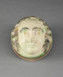 Snuff Box, Staffordshire, 1760/70. Creator: Staffordshire Potteries