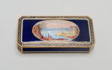 Snuff Box, Switzerland, c. 1780/1810. Creator: Unknown
