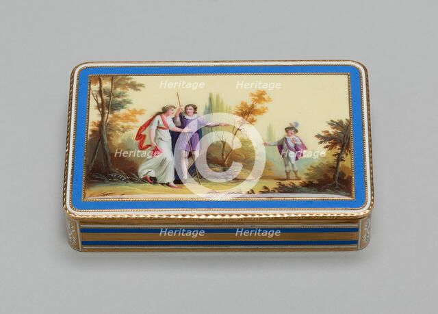 Snuff Box, Switzerland, c. 1800/10. Creator: Unknown.