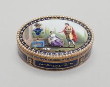 Snuff Box, Switzerland, Late 18th century. Creator: Unknown