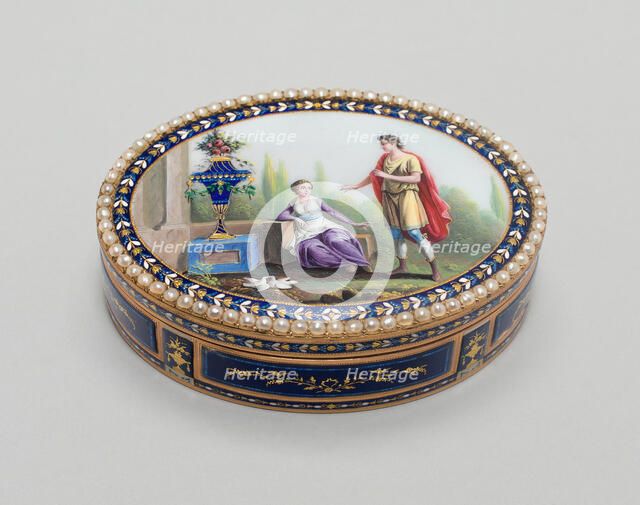 Snuff Box, Switzerland, Late 18th century. Creator: Unknown.