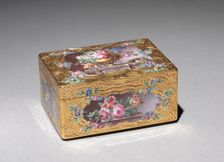Snuff Box (Tabatière), 1756-1757. Creator: Francois Guillaume Tiron (French)