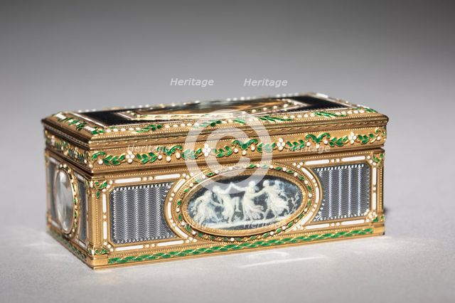 Snuff Box (Tabatière), 1777-1778. Creator: François Chazeray (French).