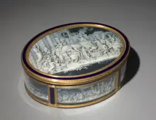 Snuff Box (Tabatière), 1779-1780. Creator: Pierre Marie Gault De Saint-Germain (French, 1754-1842)
