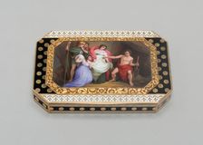Snuff Box with a Mythological Scene, Switzerland, c. 1814. Creator: Unknown