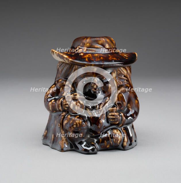 Snuff Jar, 1849/52. Creator: Lyman Fenton & Co.