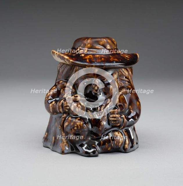 Snuff Jar, 1849/52. Creator: Lyman Fenton & Co.